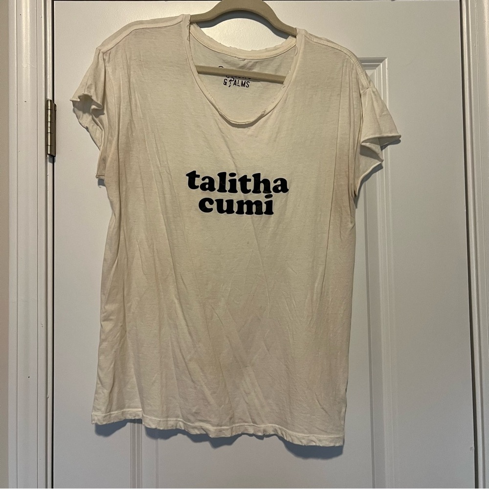 White Graphic Tee
